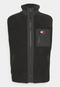 Tommy Jeans TJM MIX MEDIA VEST - Vest - black