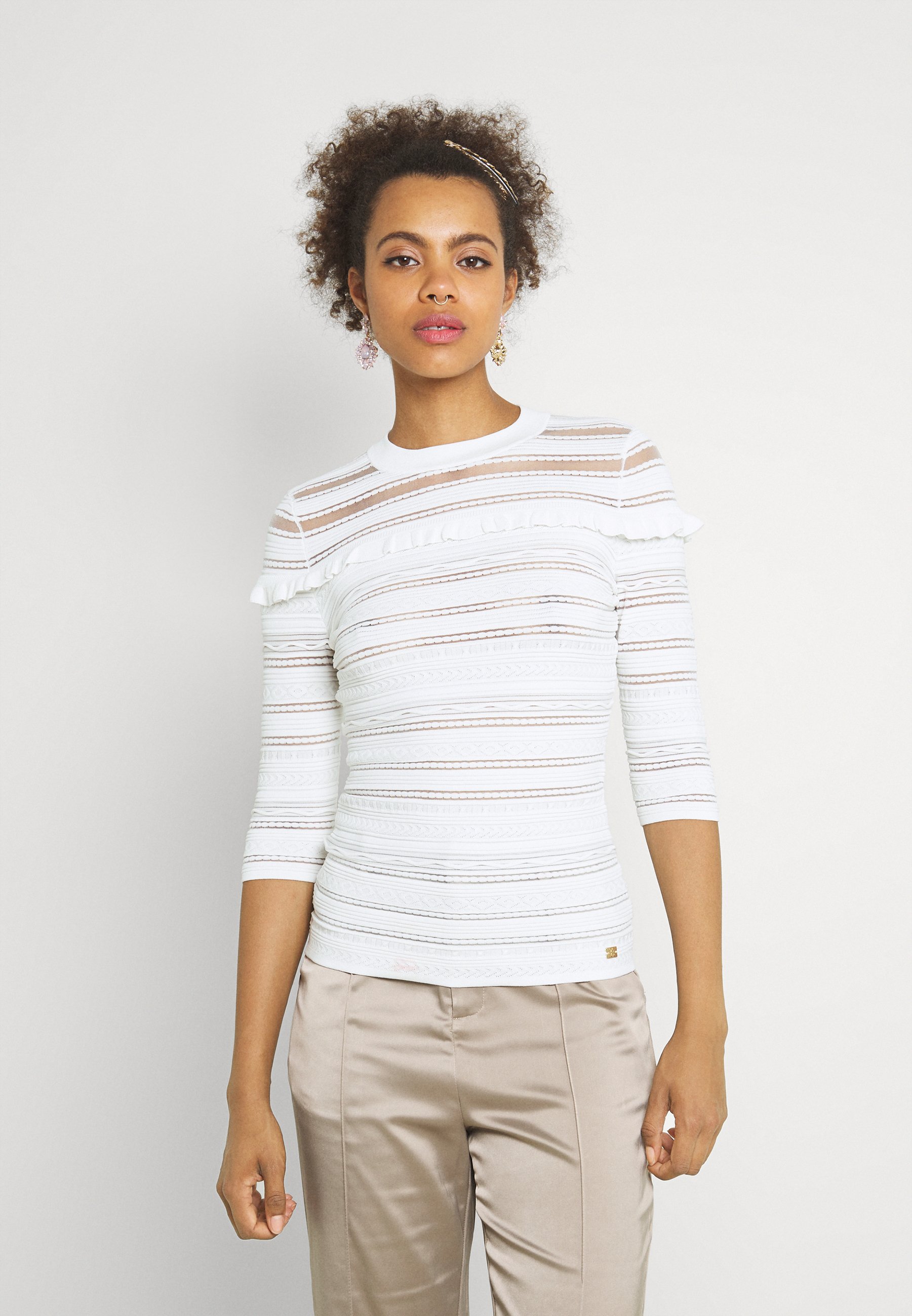 NIKKIE GEIRA - Trui - star white/wit - Zalando.be