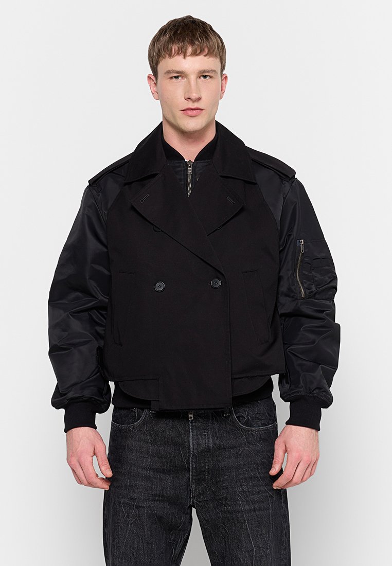 WOOD WOOD Bomberjacks zwart WOOD WOOD Bomberjacks zwart