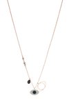 SYMBOLICA PENDANT EVIL EYE - Necklace - silver-coloured