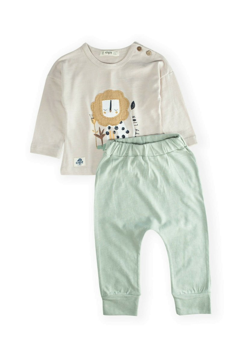 Cigit SET - Jogginghose - beige