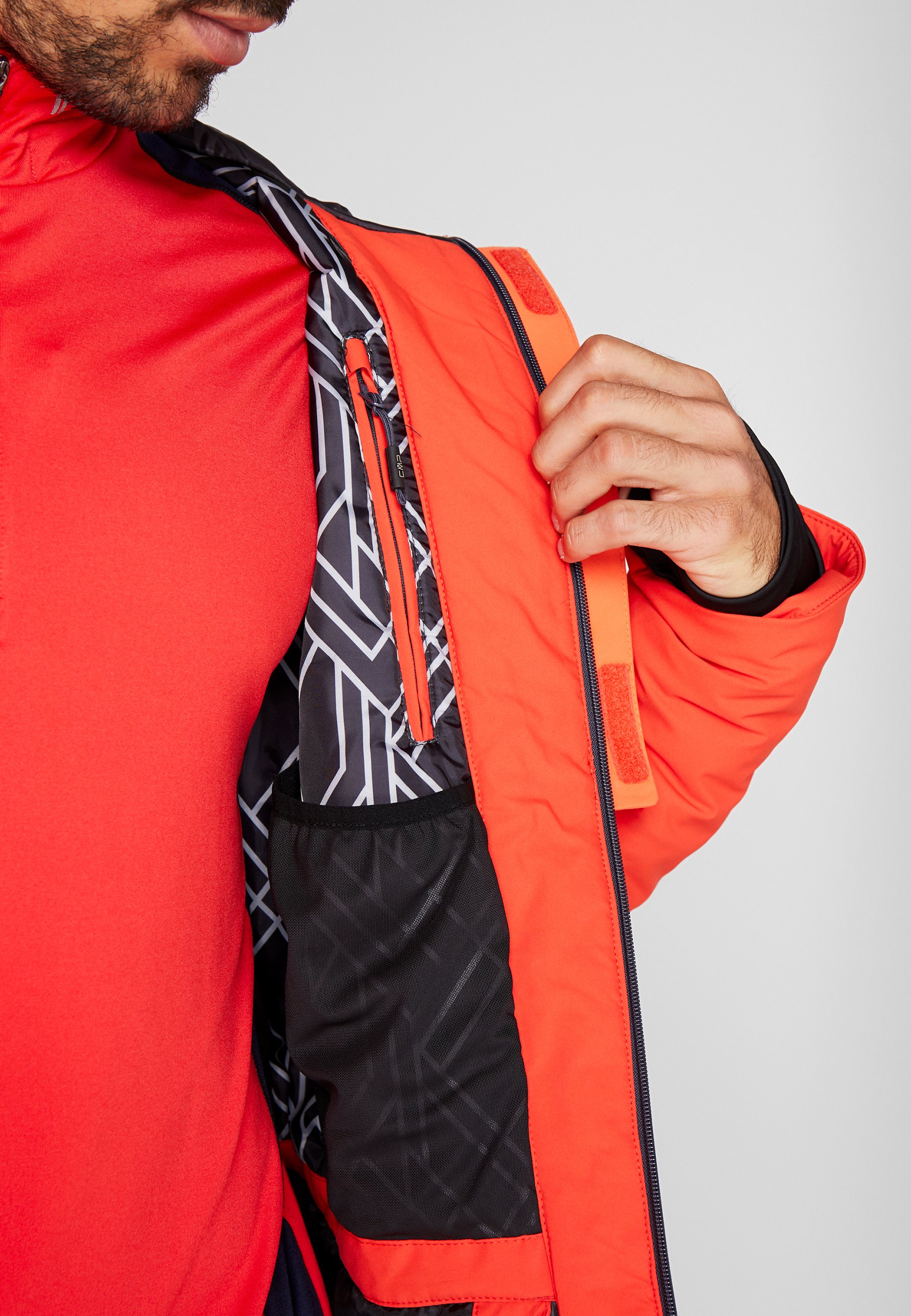 CMP MAN JACKET FIX HOOD Ski jas tango Zalando.nl CMP MAN JACKET FIX HOOD Ski jas tango Zalando.nl