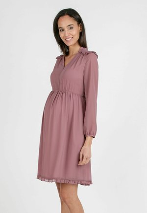 MINDY - Vestito di maglina - pink