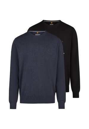 2 PACK - Maglione - schwarz/dunkelblau