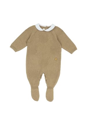 Chicco, LEG OPENING BABYSUIT UNISEX - Tutina - beige