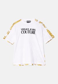 LOGO - T-Shirt print - white/gold-coloured