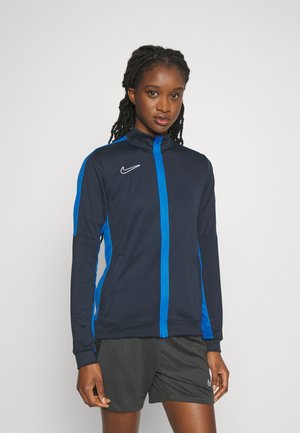 ACADEMY TRACK - Veste de survêtement - obsidian/royal blue/white