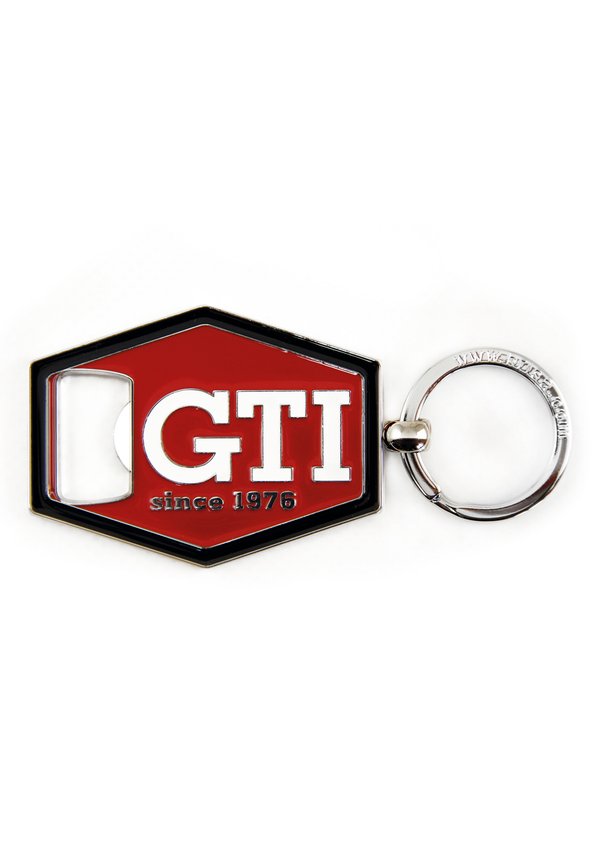 VOLKSWAGEN GOLF GTI MIT FLASCHENÖFFNER - Schlüsselanhänger - rot