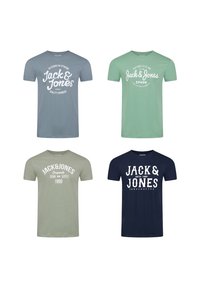 Jack & Jones - 4 PACK - PRINT T-SHIRT - JJLINO - T-Shirt print - pack Thumbnail-Bild 1