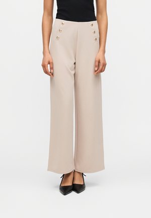 ONLTILDA LIFE BUTTON PANTS - Bukser - chateau gray