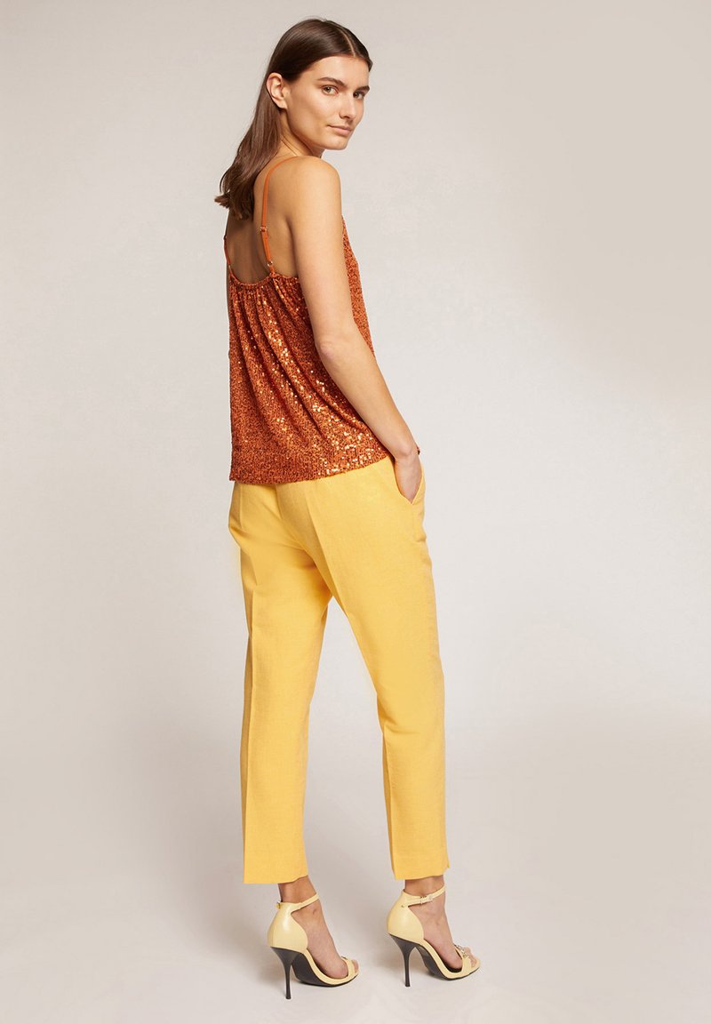 Damen Kleider | Motivi Stoffhose giallo/gelb - HW74886 Damen Kleider | Motivi Stoffhose giallo/gelb - HW74886