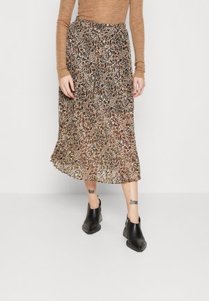 IKKS JUPE PLISSEE - Plisséskjørt - cioccolato