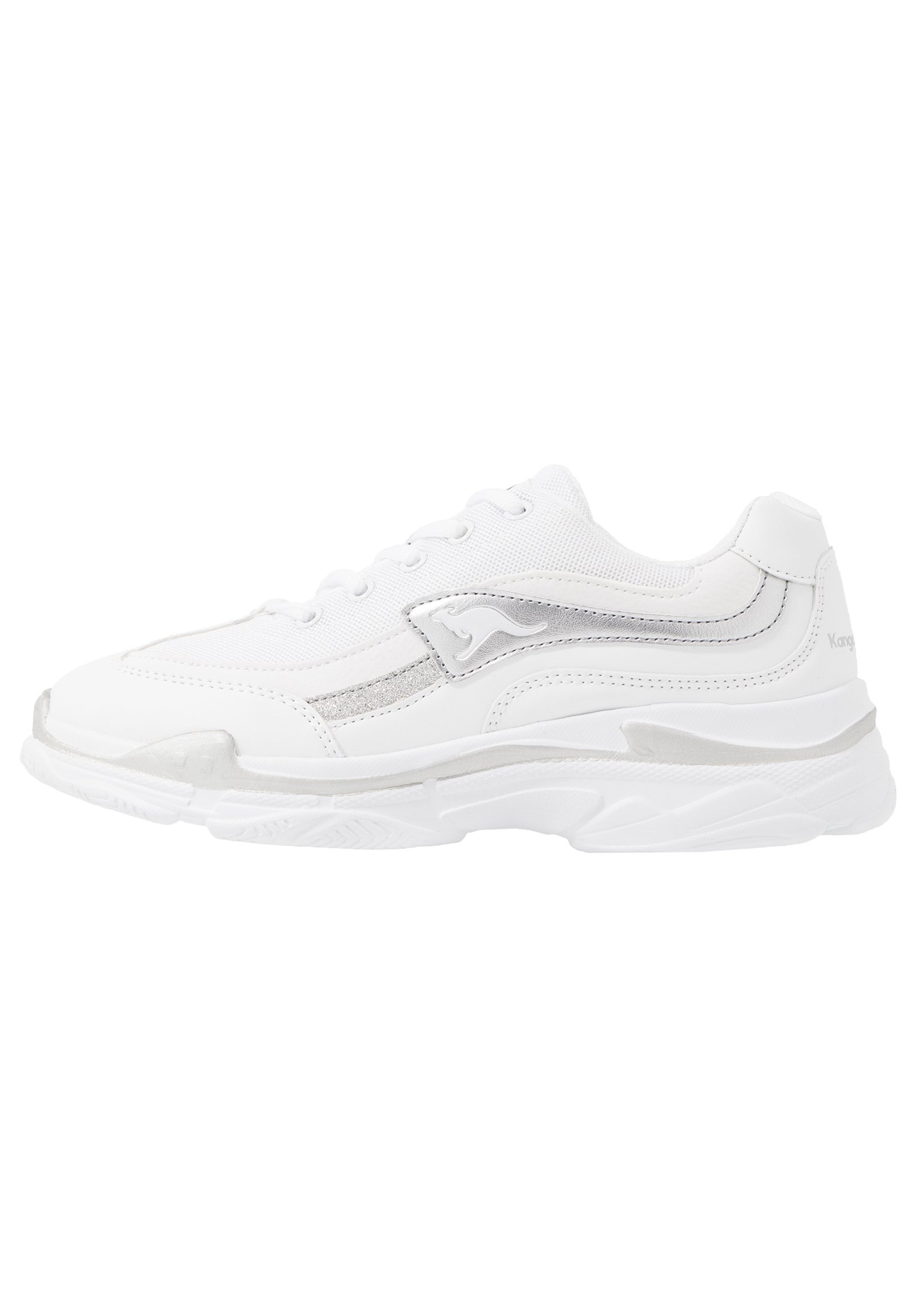 KangaROOS RAVE Joggesko whitesilver Zalando.no KangaROOS RAVE Joggesko whitesilver Zalando.no