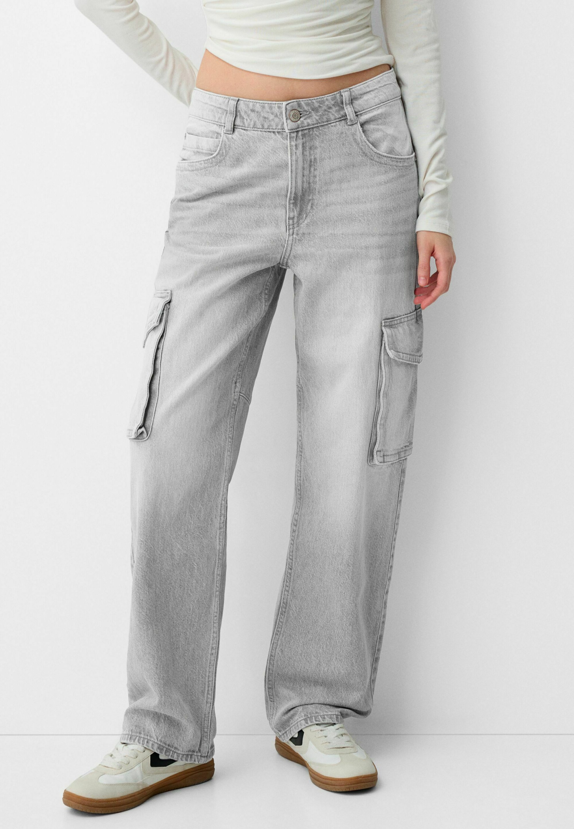 Carpenter Jeans Jean Coupe Droite Bershka Jean Droit CARPENTER JR