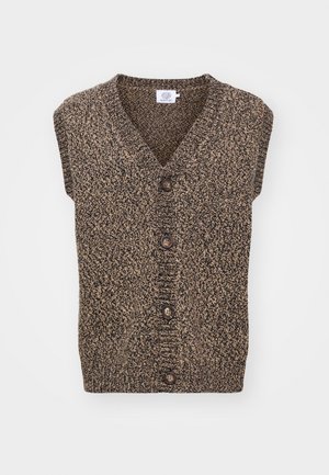 KNITID TEXTURED WAISTCOAT - Waistcoat - arthur