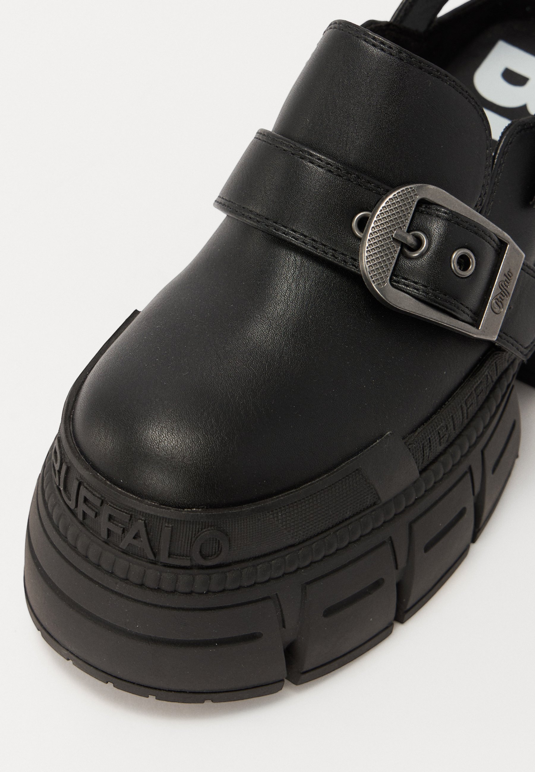 Buffalo GOSPHER - Clogs - black - Zalando.co.uk