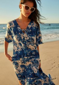 Next KAFTAN  - Maxiklänning - blue white