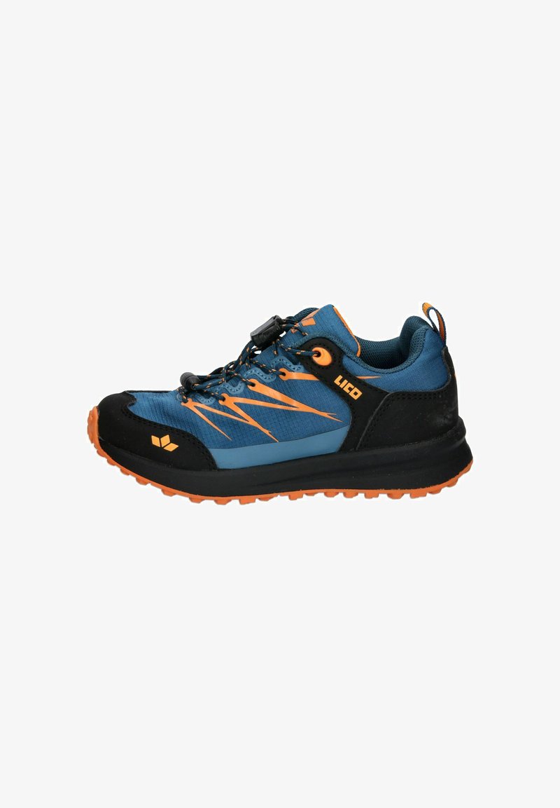 LICO SHEFFIELD - Climbing shoes - petrol schwarz orange