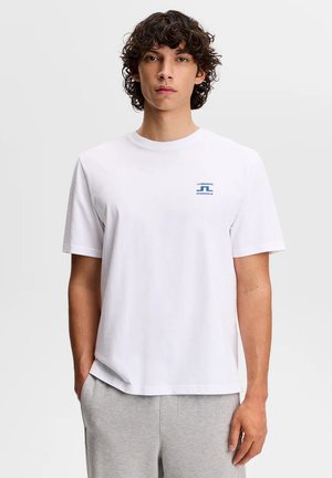 PARCIE SEASONAL TEE - Μπλουζάκι με στάμπα - white