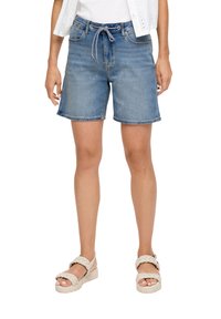 s.Oliver FRANCIZ MID RISE  - Short en jean - blau