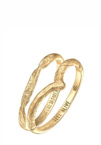 SET MOMENT FEEL ALIVE - Inel - gold-coloured
