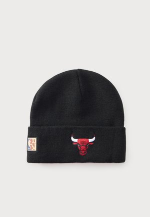Mitchell & Ness, CHICAGO BULLS - Плетена шапка - black
