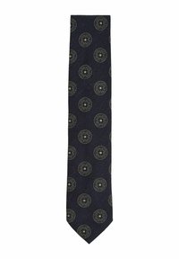GINEVRA WITH MEDALLION PATTERN - Kravata - navy