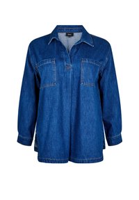 MIT KRAGEN - Button-down blouse - unwashed