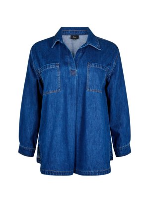 Zizzi MIT KRAGEN - Chemisier - unwashed