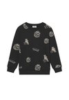 YALE LOGO UNISEX - Sweatshirt - black/ivory