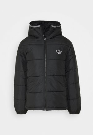 HOODED PUFF - Vinterjacka - black