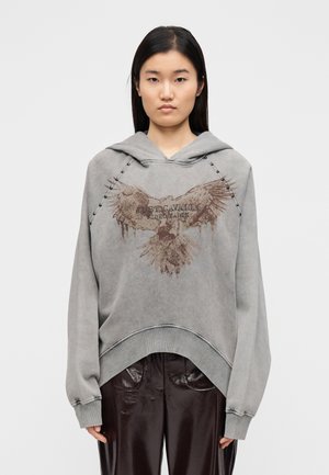 EAGLE STUDS - Majica s kapuljačom - grey