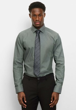 SUPER NEW YORK KENT - Hemd - grau-grün