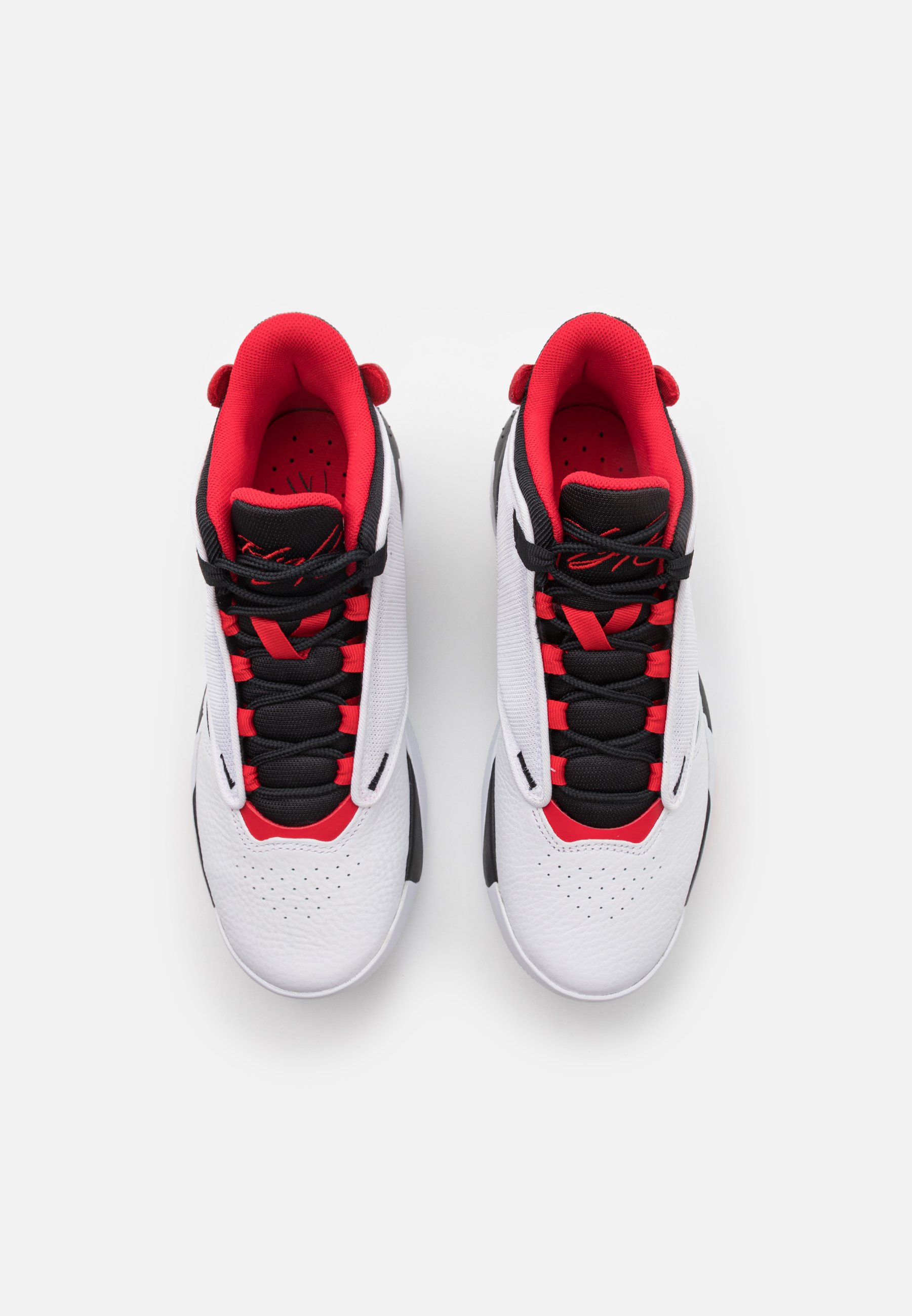 Jordan MAX AURA 4 - Sneakers hoog - white/black/university red/wit -  Zalando.nl
