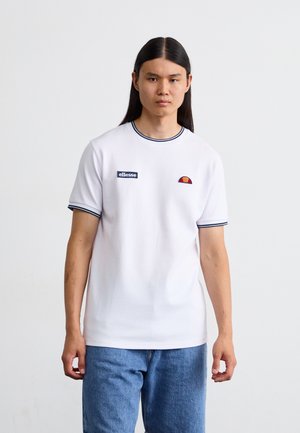 BELVIDER TEE - Marškinėliai su spaudiniu - white