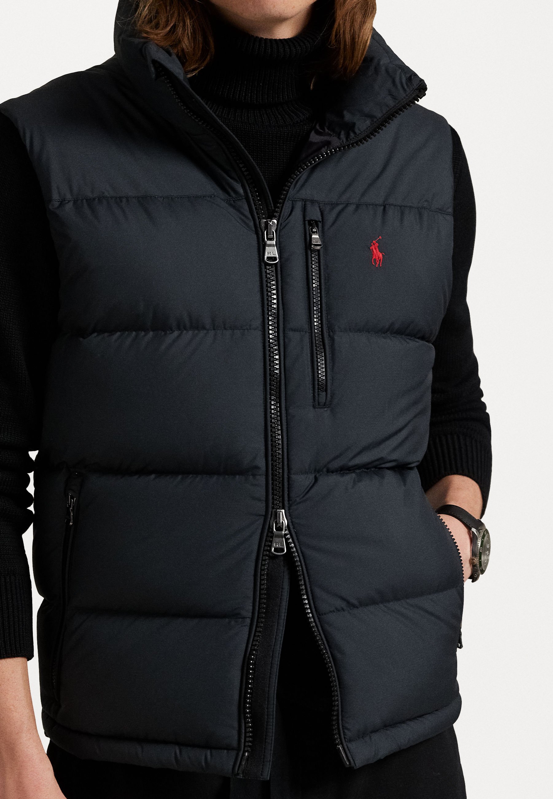 Polo Ralph Lauren INSULATED - Waistcoat - black - Zalando.co.uk