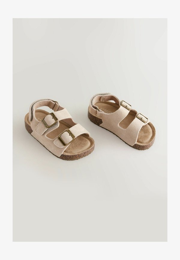 STANDARD FIT DOUBLE BUCKLE CUSHIONED FOOTBED – Lauflernschuh – neutral