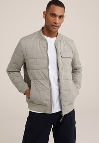 WE Fashion - Blouson Bomber - grey Image miniature 1