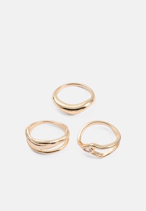 SWIRLRING 3 PACK - Inel - gold-coloured/multi