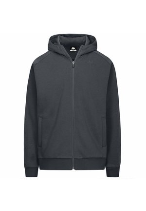 Felpa con zip - grey ink