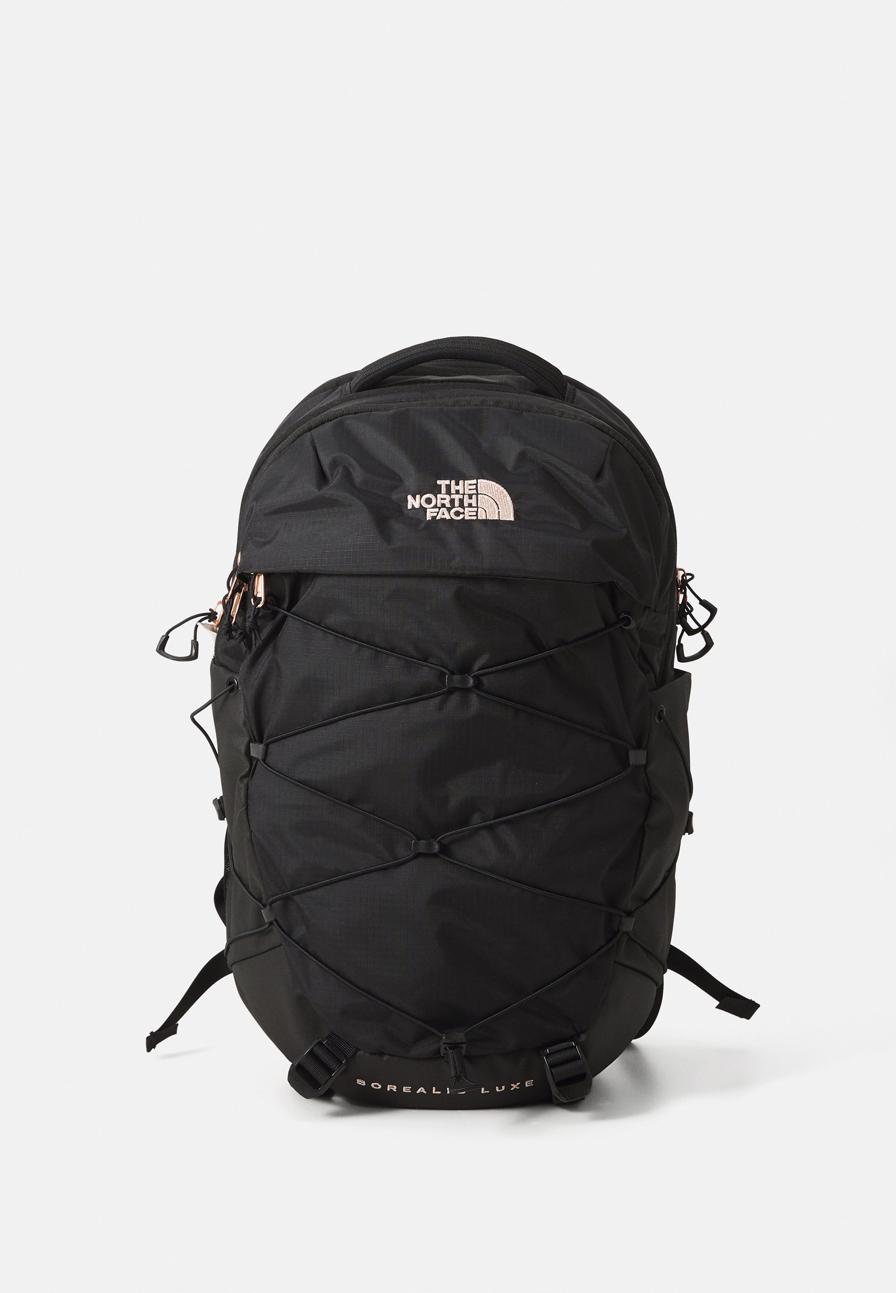 The North Face BOREALIS LUXE - Rucksack - black/burnt coral/black - Zalando.co.uk