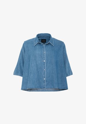 Elias Rumelis, KATALEA APPLIQUE - Skjortebluser - atlanta blue