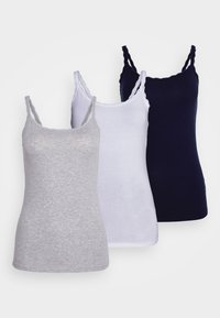 VEST 3 PACK - Hemd - navy mix
