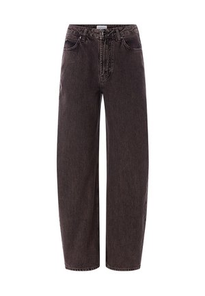 Rich & Royal, BROWN LONG BARREL - Wide Leg - chocolate torte