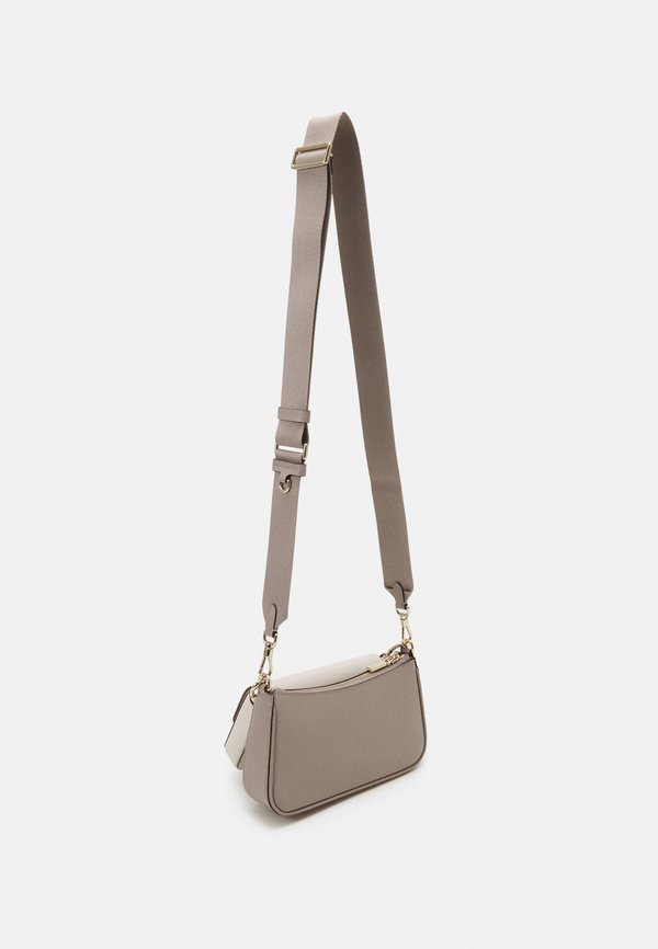 DOUBLE UP COLORBLOCKED CROSSBODY SET - Cross body bag - warm taupe multi2