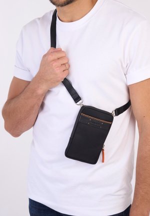 Cross body bag - black orange