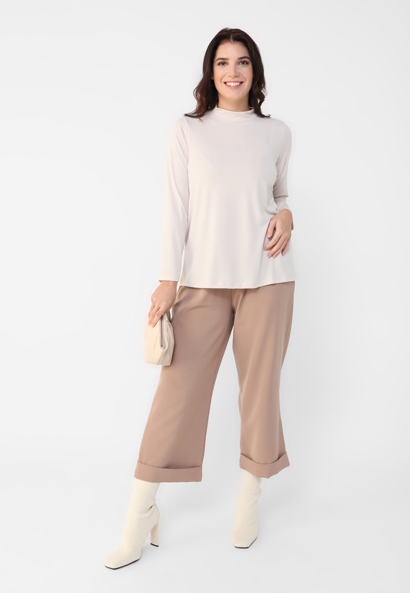 Modanisa Blouse beige Modanisa Blouse beige