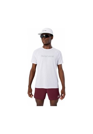 NNormal, RACE T-SHIRT 02 - Triko s potiskem - white