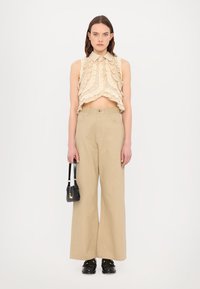 sandro CHEMISE - Nööpidega pluus - beige
