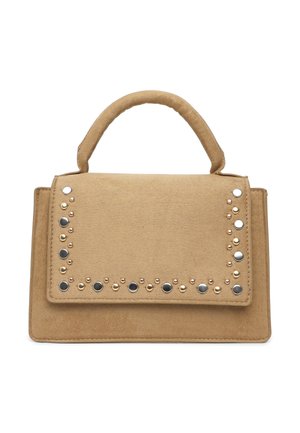 CON BORCHIE - Borsa a mano - tabacco
